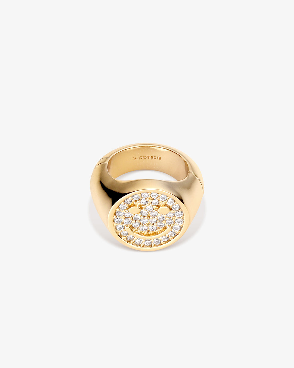 Smiley Pavé Charm for Stethoscope